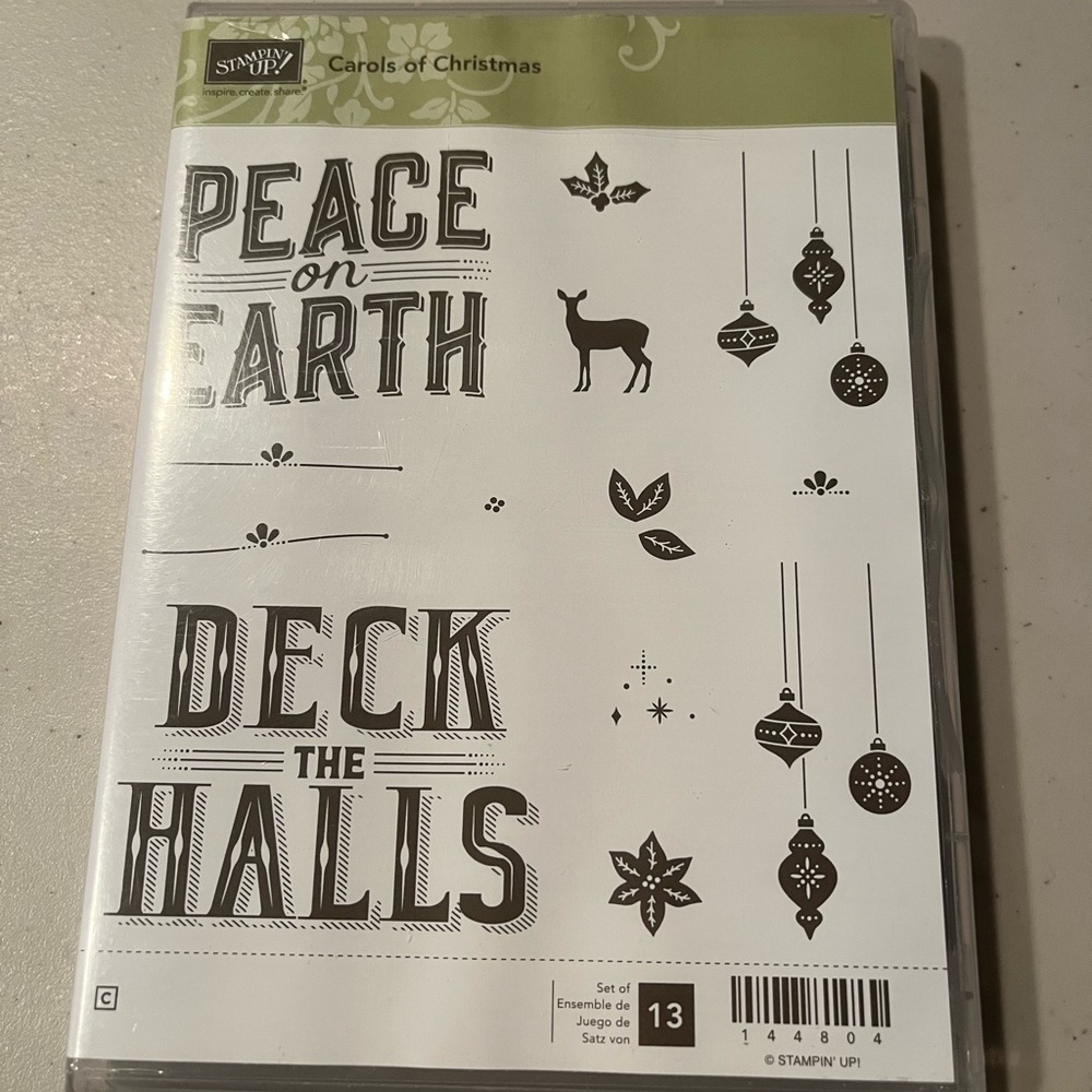 Stampin' Up! Carols of Christmas Stamp Set
